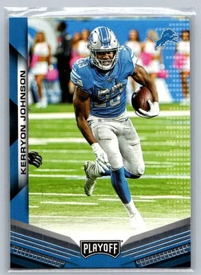 Kerryon Johnson 134 2019 Panini Playoff Detroit Lions Card - Image 1 of 2
