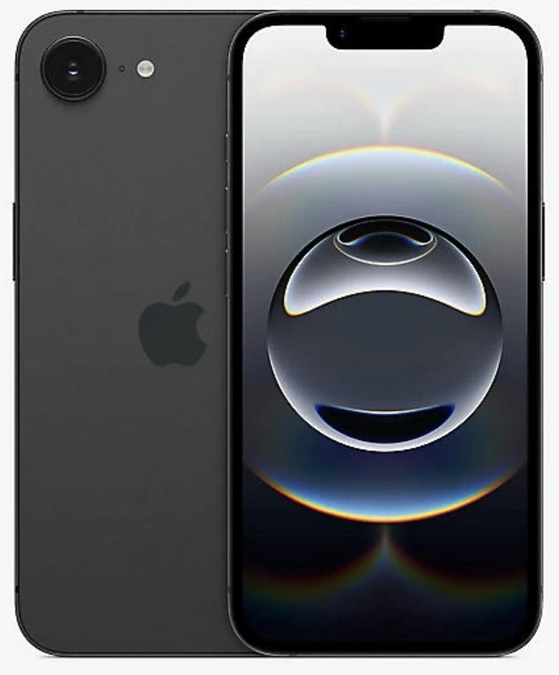 Apple iPhone 16e 5G 128 GB Black Unlocked Smartphone-Brand New Sealed Pack - Image 1 of 2