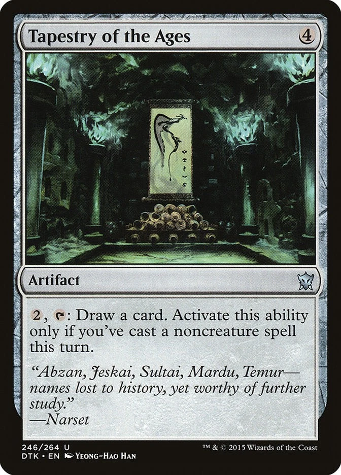 Tapestry of the Ages [Dragons of Tarkir] (DTK 246) Near Mint - Image 1 of 1