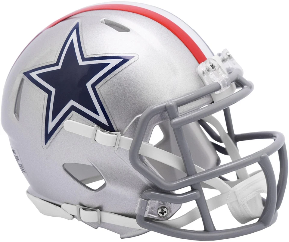 Minicasco Dallas Cowboys Riddell 1976 velocidad retro Foto 1 de 1