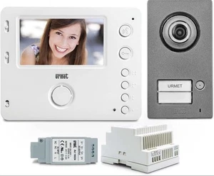 KIT VIDEOCITOFONO A COLORI MONOFAMILIARE URMET 1722/93 - Foto 1 di 1