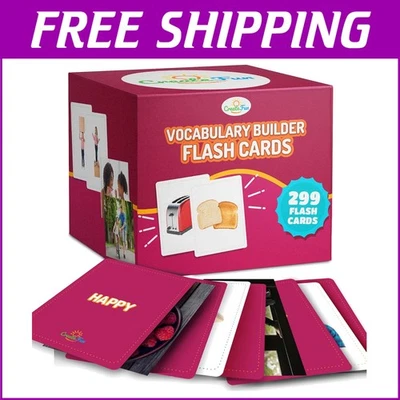 Interactive 299 Vocabulary Flash Cards - Perfect for Speech Therapy & Learning - Image 1 of 4
