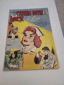 1962 CYNTHIA DOYLE NURSE IN LOVE #66 Very Scarce Charlton Comic GIORDANO ART! VG - Picture 1 of 3