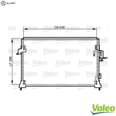 CONDENSER AIR CONDITIONING 818025 FOR LAND ROVER DISCOVERY/II/Mk 10/15P 2.5L - Image 1 of 4