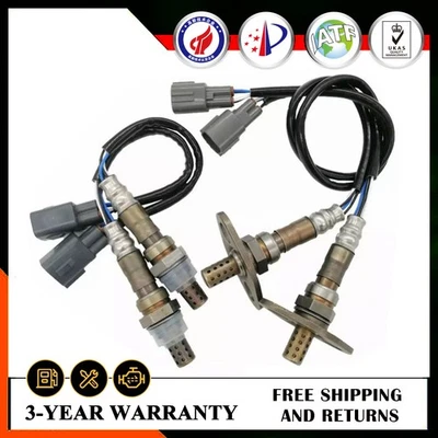 4 Oxygen O2 Sensor For 2001-2004 Toyota Sequoia 4.7L Tundra 2004 Up+Downstream Foto 1 de 4