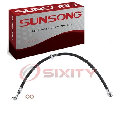 Manguera hidráulica de freno delantero derecho Sunsong para mangueras Nissan Altima 2002-2006 fd Foto 1 de 4