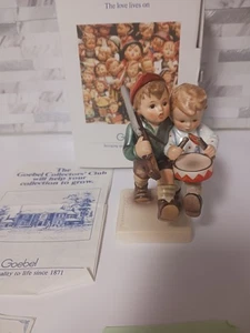 Goebel Hummel "Volunteers" Figurine Marked Desert Storm/Shield With Box And Cert - Picture 1 of 15