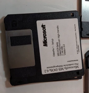 Microsoft MS-DOS 6.2 Installations Disketten GETESTET - Bild 1 von 3