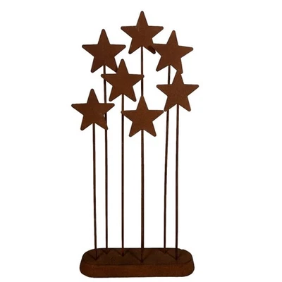 Willow Tree Metal Star Backdrop Hand Painted Nativity Crèche Background EUC - Image 1 of 4