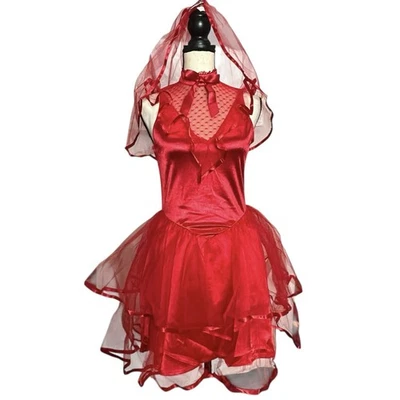 NEW Trickz N’ Treatz Costume M Beetlejuice Lydia Deetz Halloween Dolls Kill - Image 1 of 4