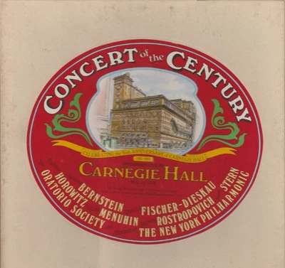 Leonard Bernstein, Dietrich Fischer-Dieskau, Vladimir Horowitz, Yehudi Menuhin,  - Image 1 of 4