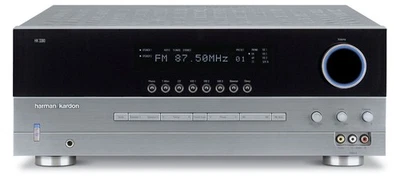 Harman Kardon HK 3380 Stereo Receiver 80W 2CH 7In 6Out AM FM - Image 1 of 4