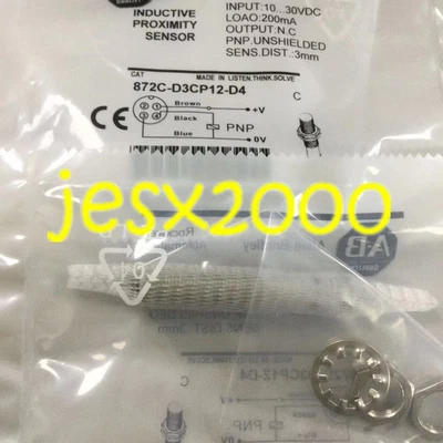 1PCS New For AB 872C-D3CP12-D4 Sensor - Image 1 of 2