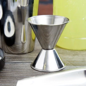 1 oz - 2 oz Stainless Steel Jigger FREE SHIPPING USA ONLY - Picture 1 of 2