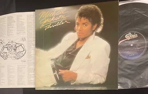 MICHAEL JACKSON - THRILLER  1982 co-produced Michael credit AL38112 plays NM - Bild 1 von 7