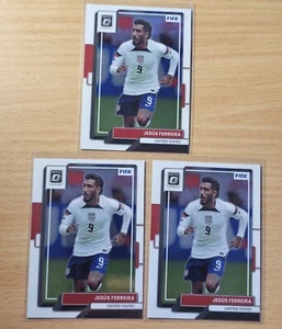 2022-23 Panini Donruss Soccer Optic Base Jesus Ferreira #171 - Lot of 3 - Picture 1 of 1