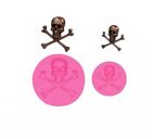 Halloween Skull Silicone Molds Chocolate Cakes Decorative Mould Baking Tools 1pc