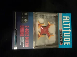 Altitude By Propel 2.4 GHZ Micro Drone Indoor/Outdoor Red New Factory Sealed - Picture 1 of 4