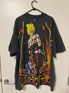 Dragon Ball Z Vintage Rush Goku X Frieza AOP T-Shirt Limited Size XL - Picture 1 of 3