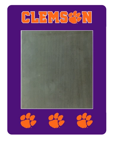 Clemson University Tigers Framed Magnetic Locker Mirror Cover