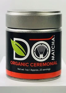 DoMatcha Green Tea Organic Ceremonial Do Matcha 1oz Tin Exp 5/2025 25 Servings - Picture 1 of 4