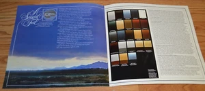 1986 OLDSMOBILE COLOR CODE CHART ORIGINAL DEALER ADVERTISEMENT PRINT AD 86 88 98 - Foto 1 di 3