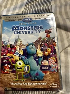 Monsters University (Blu-Ray + DVD) Collector’s Edition w/Slipcover disney pixar - Bild 1 von 7