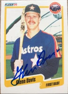 Glenn Davis Autographed 1990 Fleer #228 - Picture 1 of 1