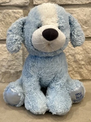 X) Baby Gund MI PRIMER CACHORRO Perro de Peluche 8" Azul Lovey Paws 319788 Foto 1 de 4