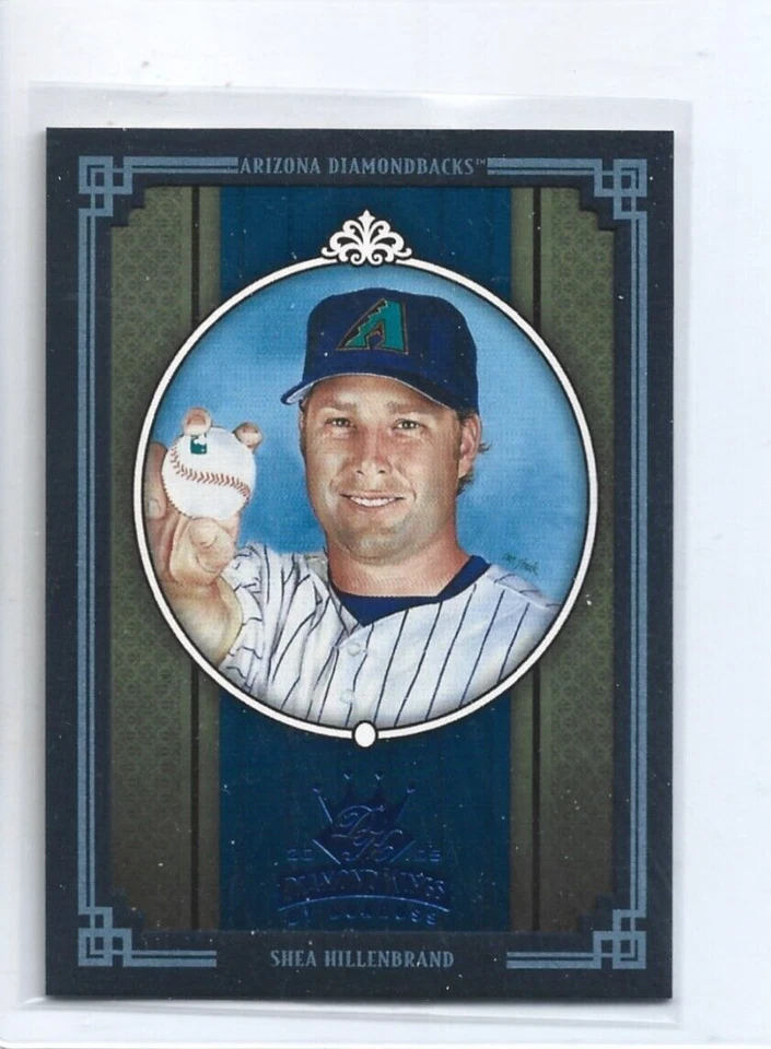 Shea Hillenbrand-Diamondbacks-2005 Diamond Kings Framed Blue #14 (5/100) - Image 1 of 2