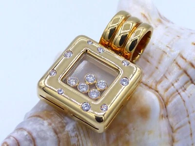 Wertvoller Chopard Brillant Anhänger 0,5ct. in 750 Gelbgold - Bild 1 von 4