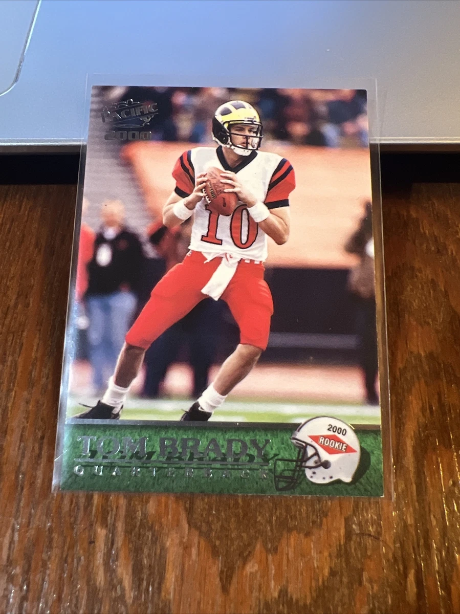 Tom Brady Rookie Football Pacific Trading Cards & Accessories for