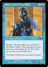 Raven Guild Initiate PL MTG Scourge Magic 2B3