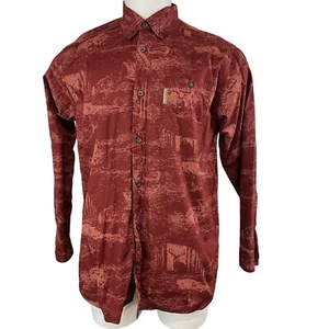 Columbia Hemd Herren Medium River Lodge braun/rotbraun Hirsch Jagd (540) - Bild 1 von 10