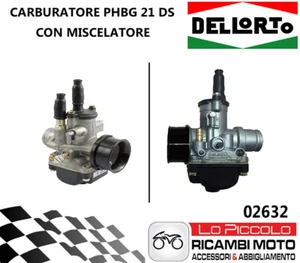 CARBURATORE DELL'ORTO PHBG 19 DS CON MISCELATORE MINARELLI ORIZZONTALE VERTICALE - Foto 1 di 1