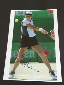 MAGDALENA MALEEVA Bulgarian tennis player signed in-person photo 8x12 autograph - Picture 1 of 1
