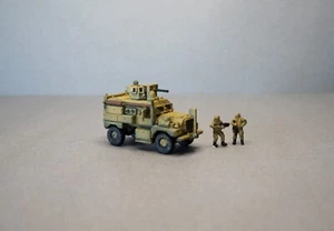 1/144 USA Cougar 4x4 HEV MRAP/con soldados amarillo (USA313) - Imagen 1 de 2