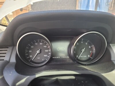 Cuadro de instrumentos velocímetro Range Rover Evoque MPH 2014-2015 117 k millas OEM Foto 1 de 4