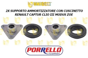 KIT 2X SUPPORTO AMMORTIZZATORE CON CUSCINETTO RENAULT CAPTUR CLIO MODUS ZOE - Imagen 1 de 4