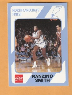Ranzino Smith North Carolina Tar Heels 1989 Card #169 Chapel Hill NC 2G - Image 1 of 2