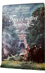 Alle Morgen der Welt Filmplakat 1991 27" x 32" gerollt - Bild 1 von 4