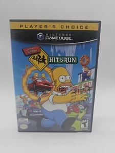 THE SIMPSONS HIT & RUN Nintendo GameCube NGC CIB Complete Box Manual Tested - Picture 1 of 5
