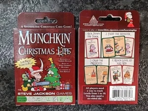 Munchkin Christmas Lite 1st Edition Nov 2015 Steve Jackson Games 1st Print New - Picture 1 of 3