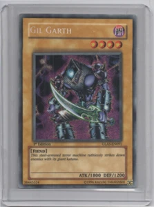 Yugioh - Gil Garth - GLAS-EN091 - 1st Edtion - Secret Rare - NM/LP - Picture 1 of 2