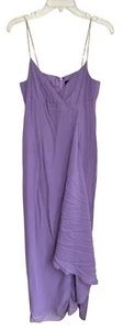 New Nicole Miller Dress Purple Cocktail Formal Wedding Size 8 USA - Picture 1 of 8