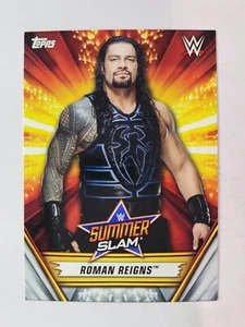 2019 Topps WWE SummerSlam #14 ROMAN REIGNS - Picture 1 of 2