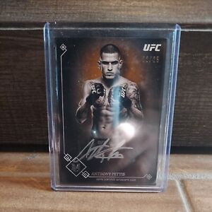 2017 Topps UFC Museum Collection Autograph Anthony Pettis  02/25 MA-AP on card 