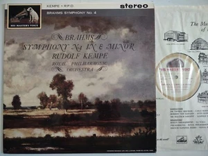 KEMPE CONDUCTS BRAHMS SYMPHONY NO 4 RPO HMV EMI ASD 461 - Picture 1 of 4