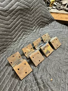 1949 1950 1951 1952 Chevrolet 2 & 4 Door Set Left Right Front Door Hinges - Picture 1 of 5