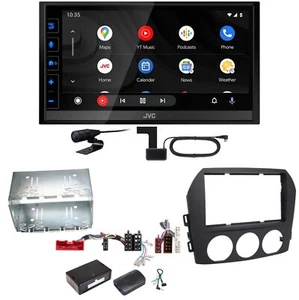 JVC KW-M785DBW Android Auto CarPlay DAB+ Einbauset für Mazda MX-5 NC FL - Bild 1 von 1